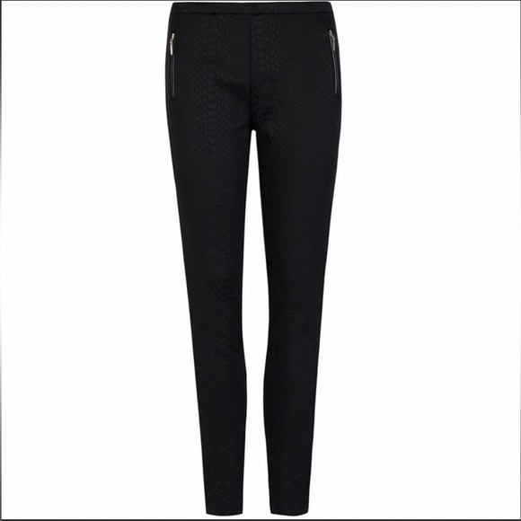 Ted Baker Tulio Stretch Snake Effect Legging Women’s Size Medium. - Picture 3 of 8